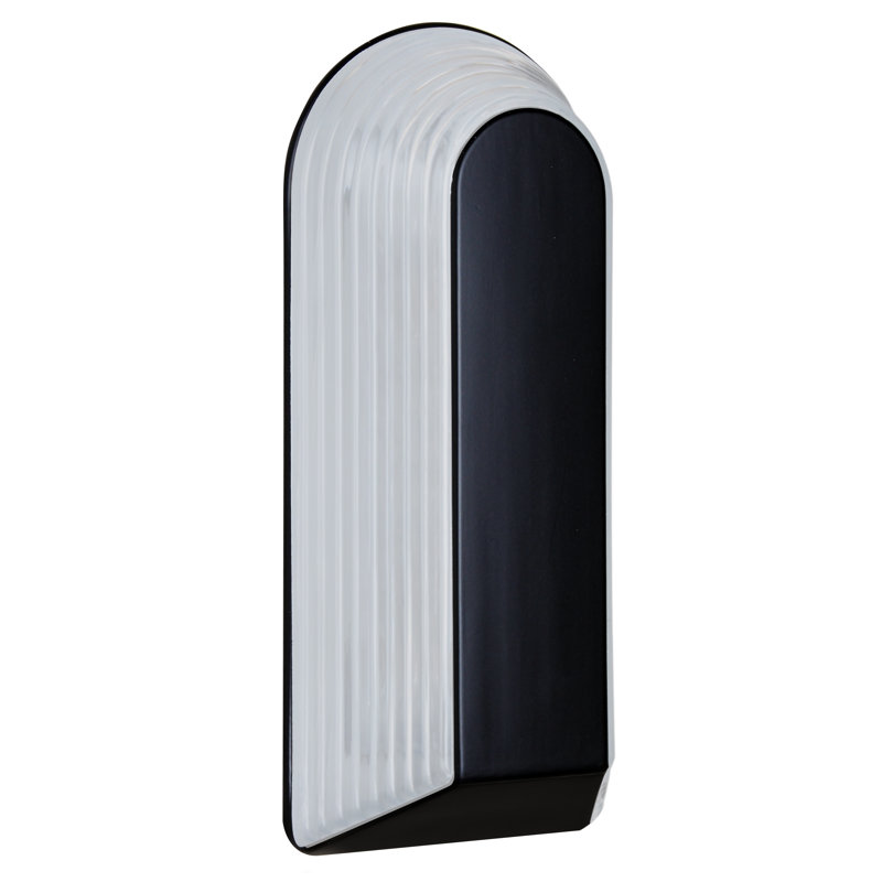 Plafonnier encastré d’extérieur 2 lumières Donnie, Noir