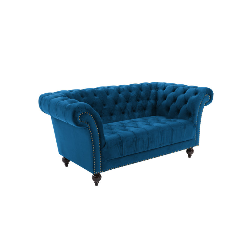Benner 2 Seater Bennerfield Loveseat, Blue