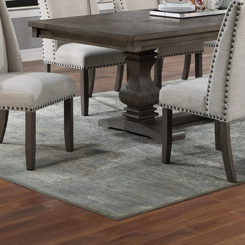 Kitchen Chair, Traditional Formal 2Pc Side Chairs, Upholstered Wingback Design Dining Room Chair