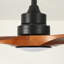 Ventilateur de plafond à intensité variable 52 po avec lumières DEL et télécommande 3 couleurs 6 vitesses Karlena-1857937385-1878036675