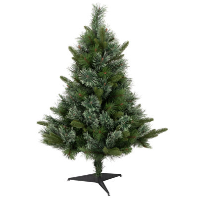 3' Full Ashcroft Cashmere Pine Artificial Christmas Tree - Unlit