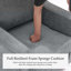 Upholstered Swivel Armchair-1613868801