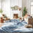 Abstract Wave Contemporary Area Rug-395693096