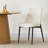 Beige Chenille Upholstered  Dining Chairs-1303485673