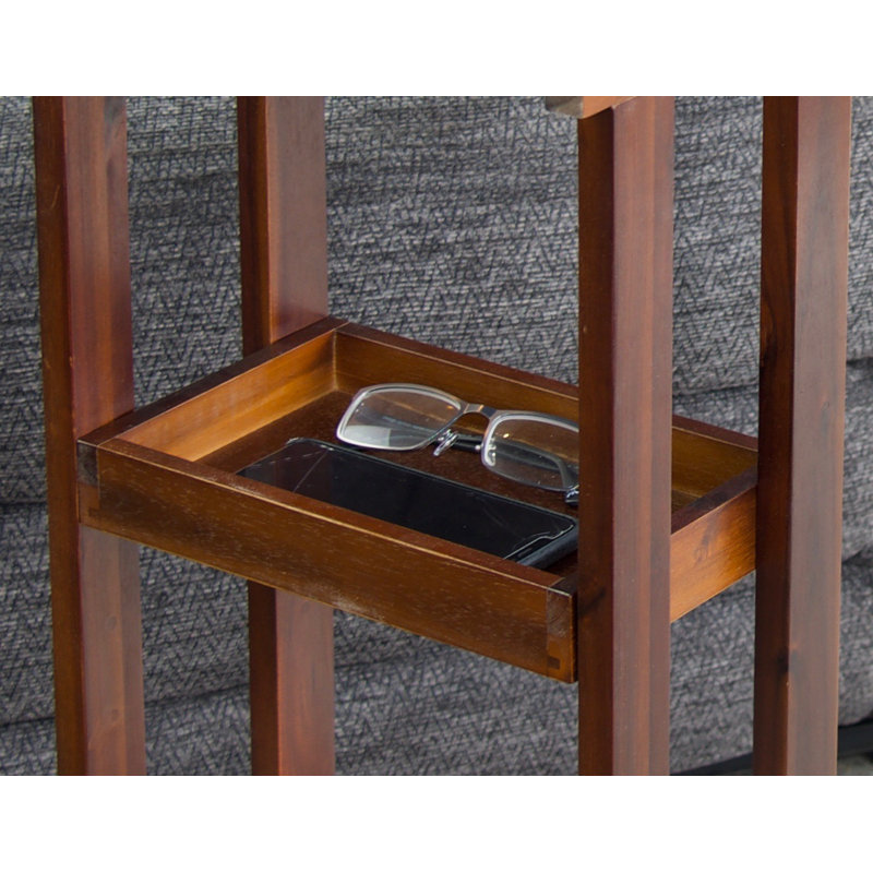 Anashima Tray Table, Mahogany