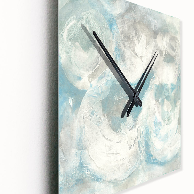 Horloge murale Pale Blue Shade IV, Grand