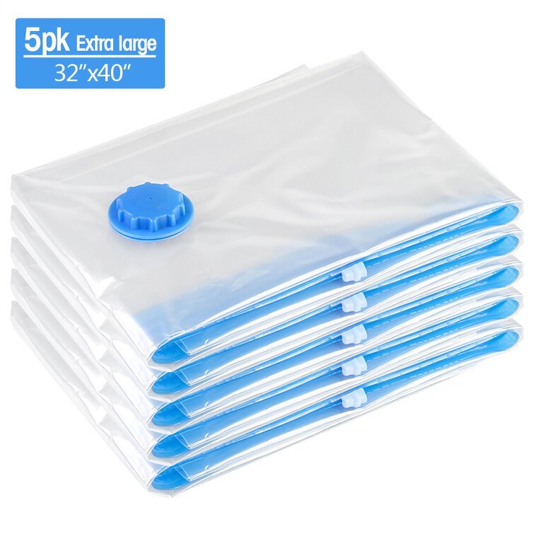 Spacemore Premium Reusable Vacuum Storage Bags Jumbo 40 X 30 (6