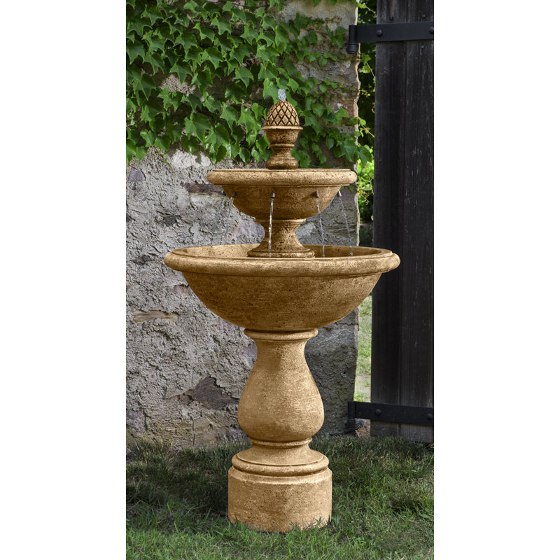 Fontaine de jardin Charente, Travertin