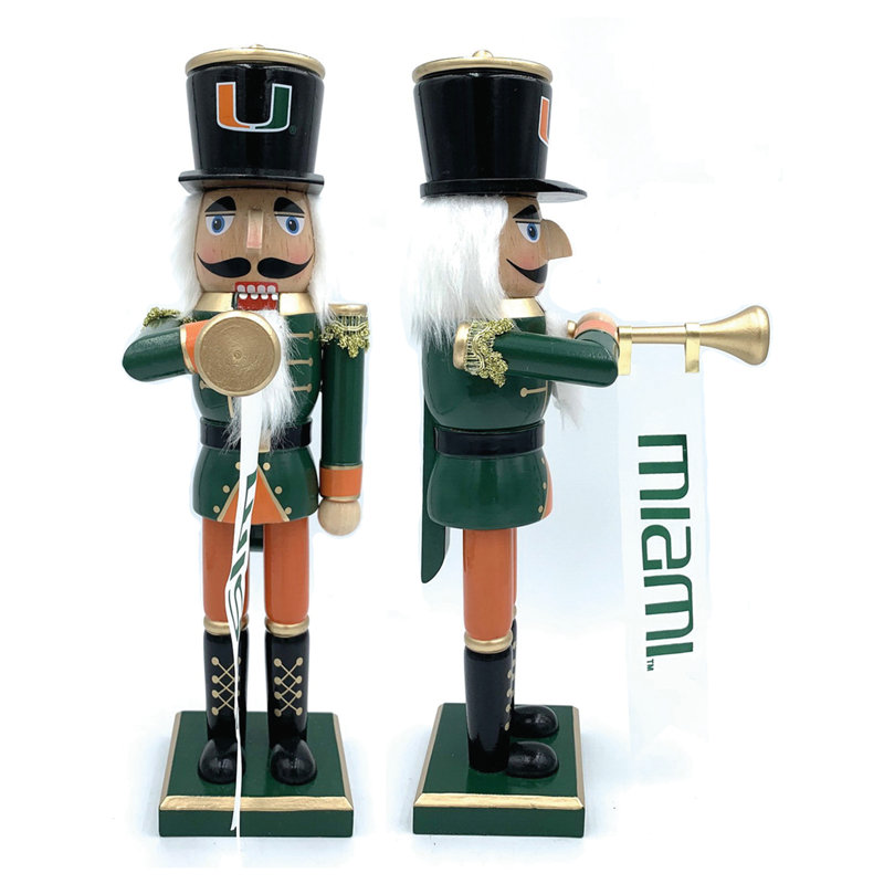 Casse-noisette NCAA College Spirit, Hurricanes de Miami
