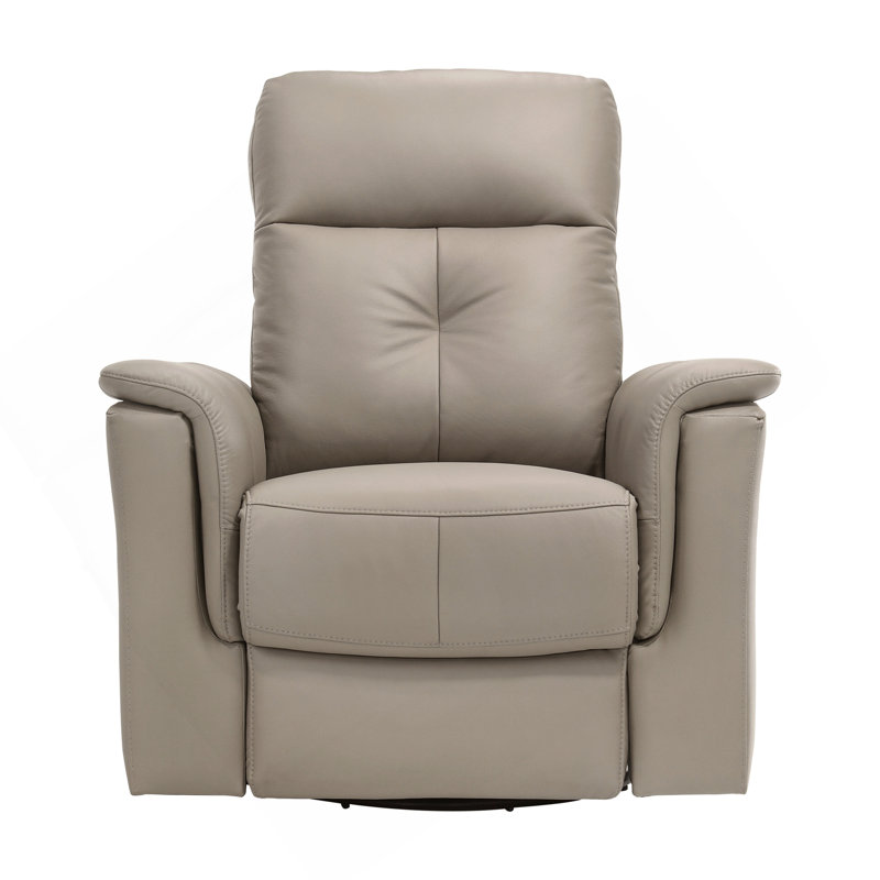 Fauteuil confortable 1 pièce, Cuir brun clair