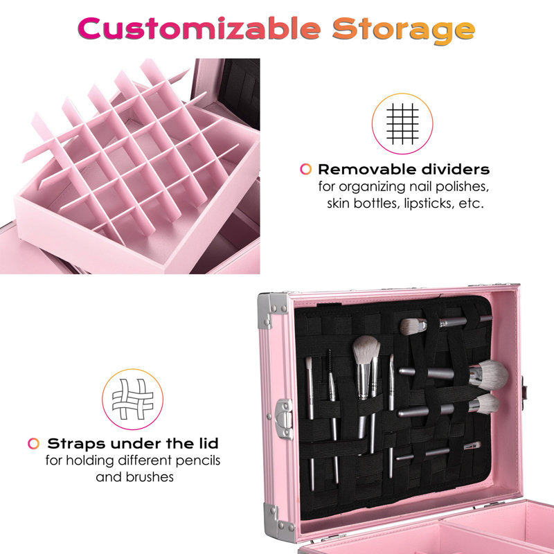 Plastic Makeup Organizer
