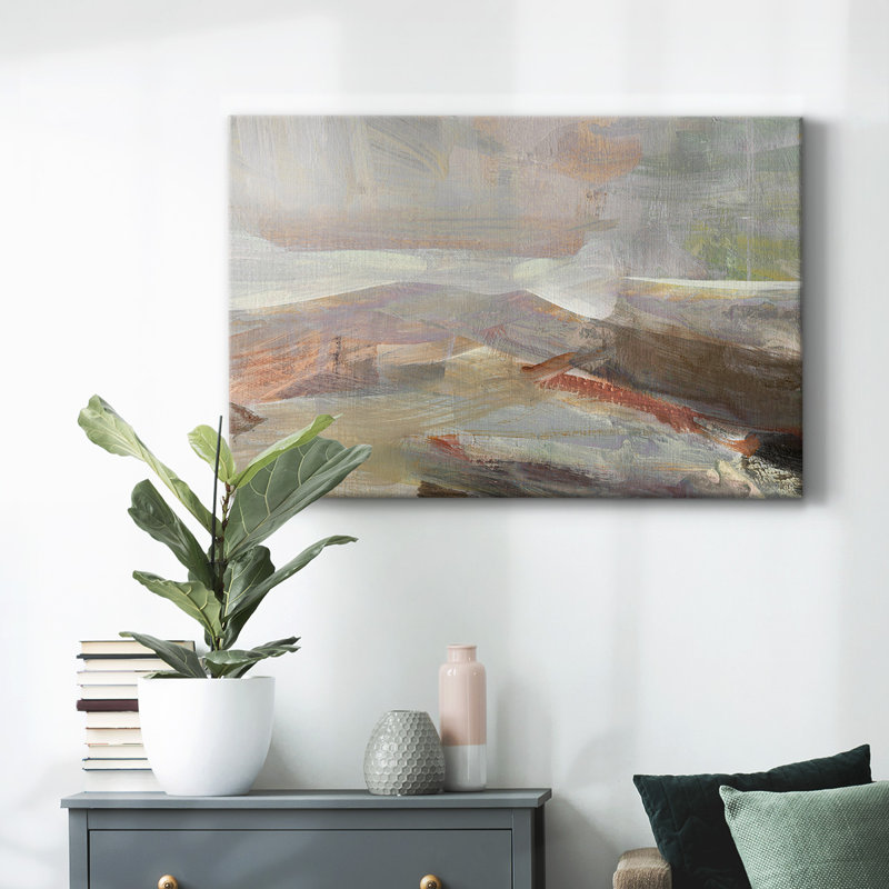 «Distant Canyon», toile tendue avec châssis, H 12 po x l 18 po