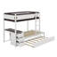 Lit superposé simple au-dessus de simple avec lit gigogne et bureau-1721152564