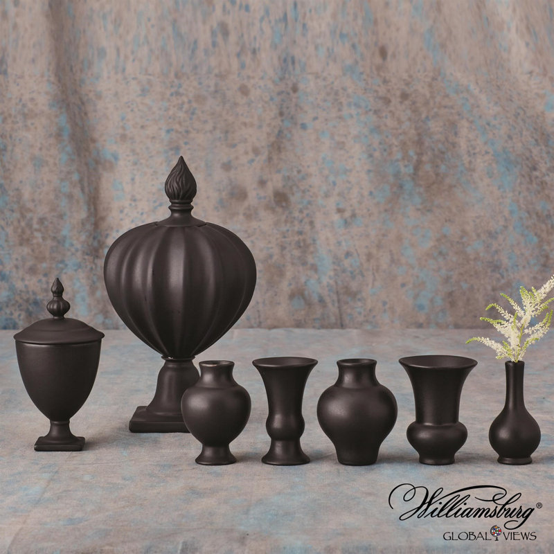 Mini urne Beaufort, Noir mat