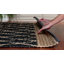 Tapis gris anthracite en jute / coton tissé à la main Alderson-1881566807