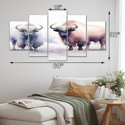 Farmhouse Animals Wall Decor on Metal