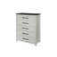 Coffre de rangement vertical compact et moderne