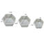 Ensemble de pots à fleurs hexagonaux 3 pièces Karyn-1631279753