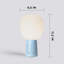 Lampe de table à DEL sans fil Owlpack Merlot-417451121