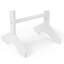 Ghayth Wood Flat Floor Mirror with Shelves