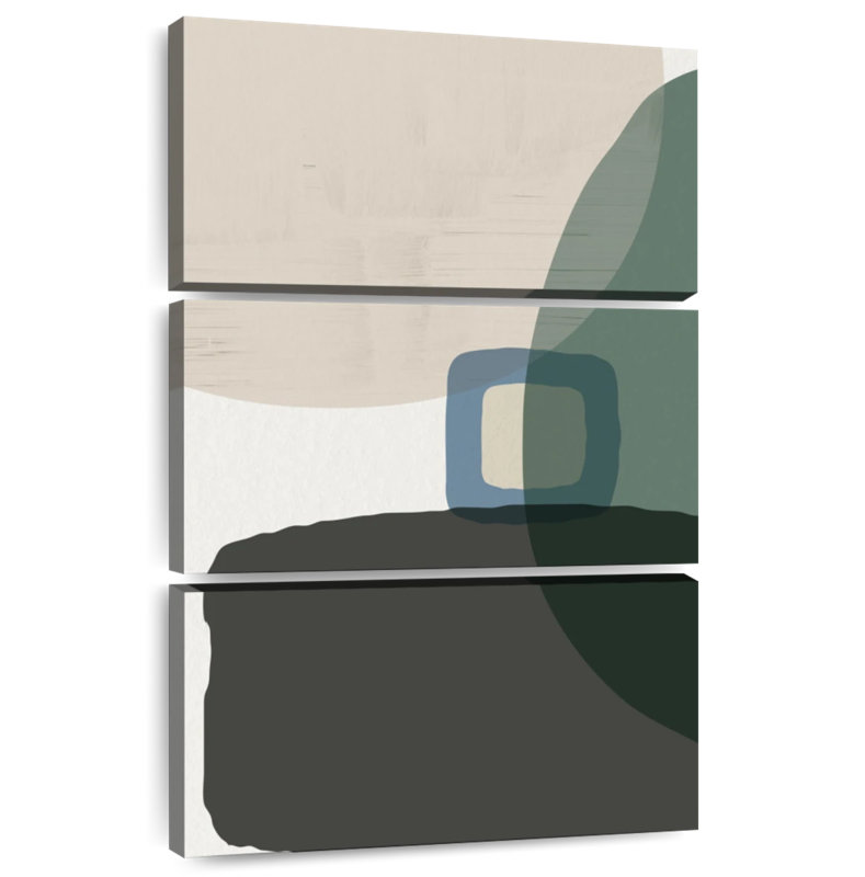 Avery Mid-Century abstrait I, H 38 po x l 24 po