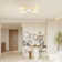 Hemion 25.4" White Dimmable Simple LED Flush Mount with Remote Control