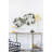 Versatile Two-Tiered Round Wooden Tray with Classic White Finish, Perfect for Farmhouse Decor and Serving