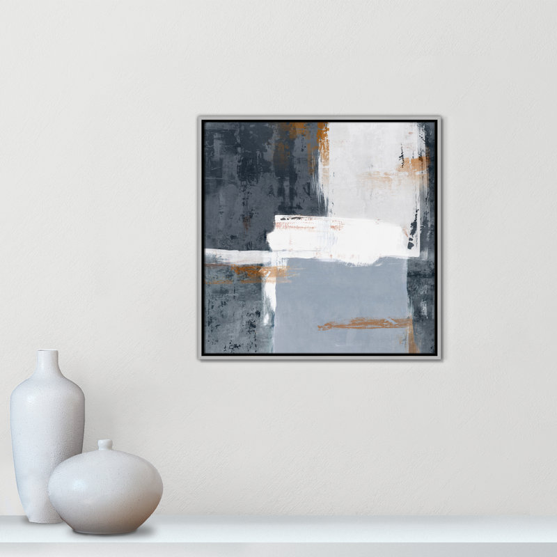 «Dancing in the Moonlight I», reproduction carrée par Casa Fine Arts, Argent, H 25,5 po x l 25,5 po