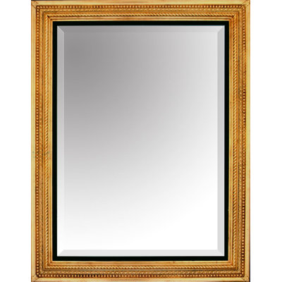 Wood Flat Wall Mirror