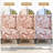 Duward Rococo Orange Floral Upholstered Wingback Accent Chair With Nailhead Trim-2090952965