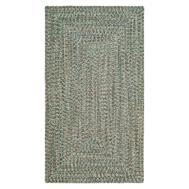 Windall Indoor / Outdoor Rug, Concentric Rectangle 27" x 48"