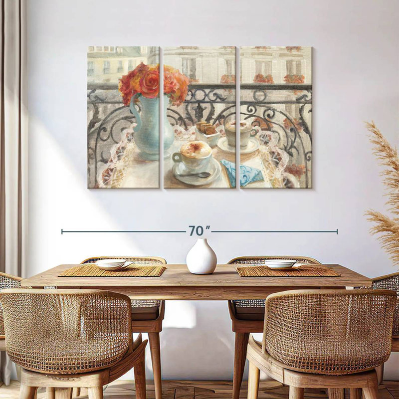 Yarlin Le Petit Dejeuner, 36" H x 57" W