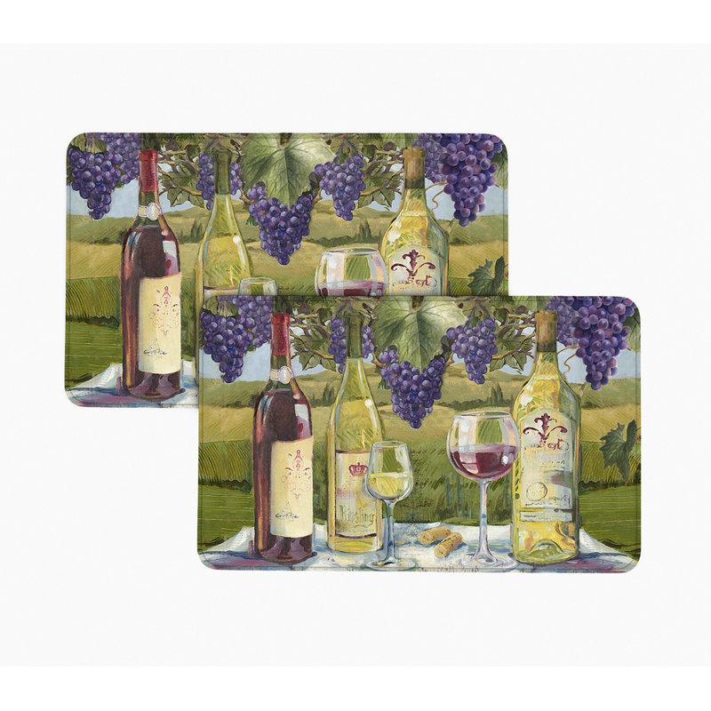 Bibb Home Anti Fatigue Foam Kitchen Mat