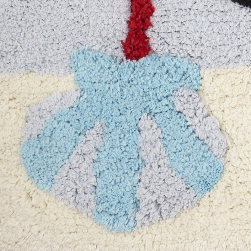 Dameon Cotton Non-Slip Bath Rug