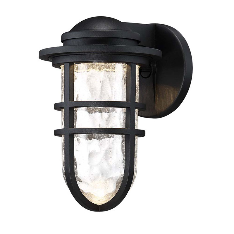 Taraval LED Wall Light, Graphite, 12.75" H x 8.25" W x 9.375" D