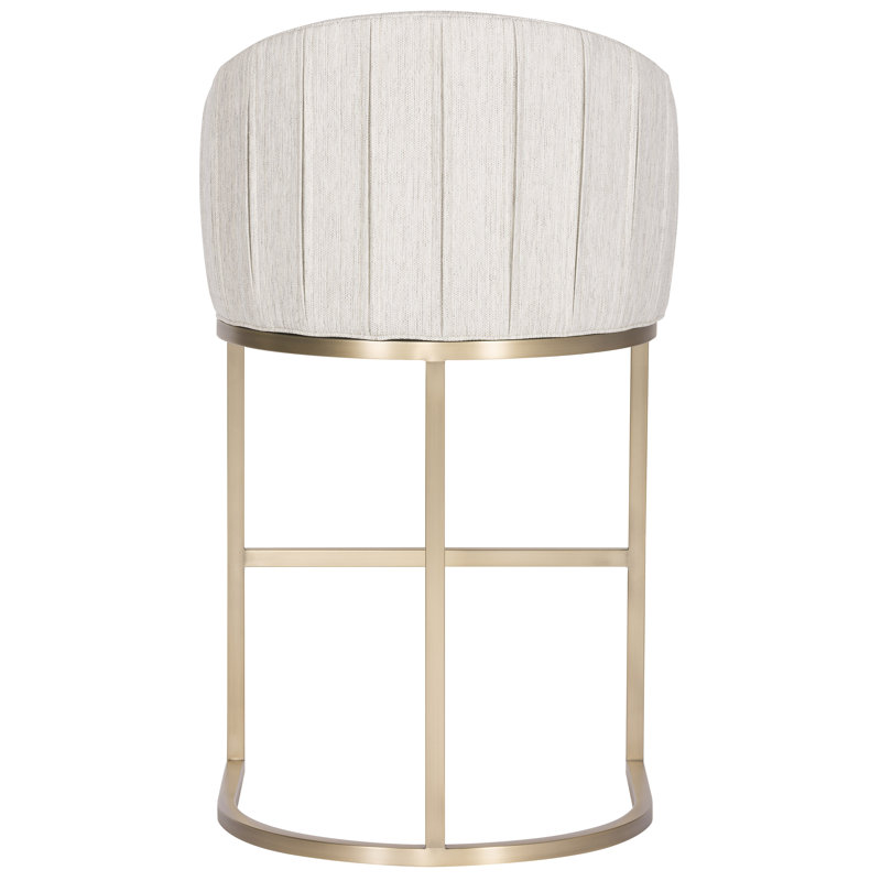 Make It Yours Counter & Bar Stool, Bar Stool (32" Seat Height), Satin Brass
