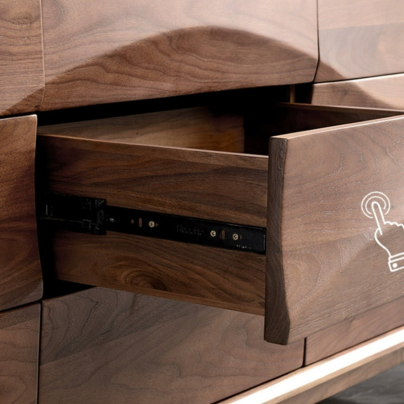 Josalynn 62.9'' Solid Wood Sideboard