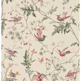 Anthology Hummingbirds Floral Wallpaper Roll