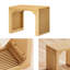 Banc en bois massif-1076651174