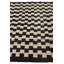 Tapis noir et blanc Ohlson