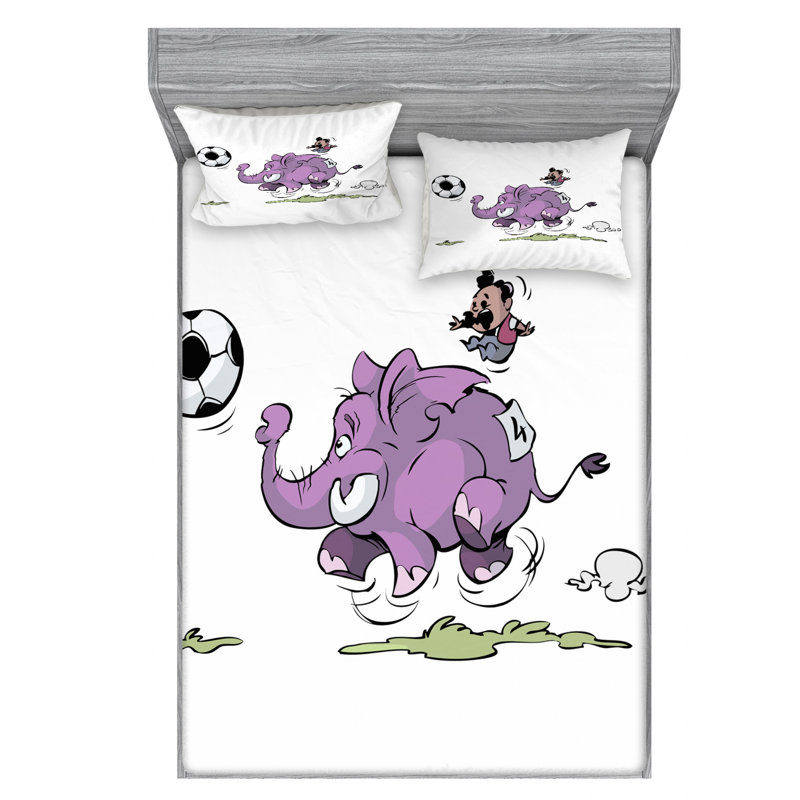Microfiber Sheet Set, Queen Sheet Set + Fitted Sheet + 2 Pillowcases