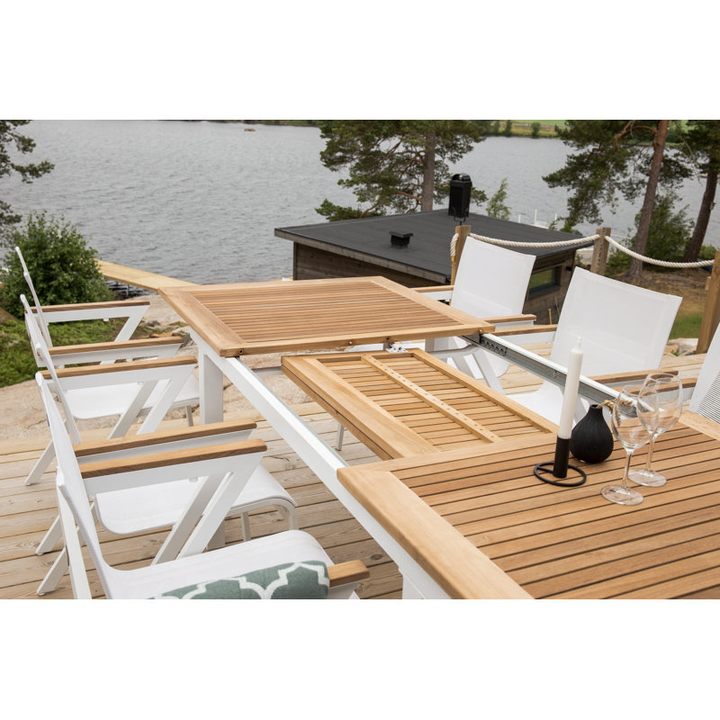 Anoki Stacking Patio Dining Armchair with Cushion