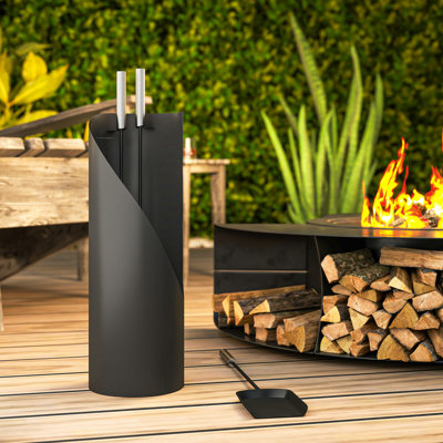 Metal Fireplace Tool Set