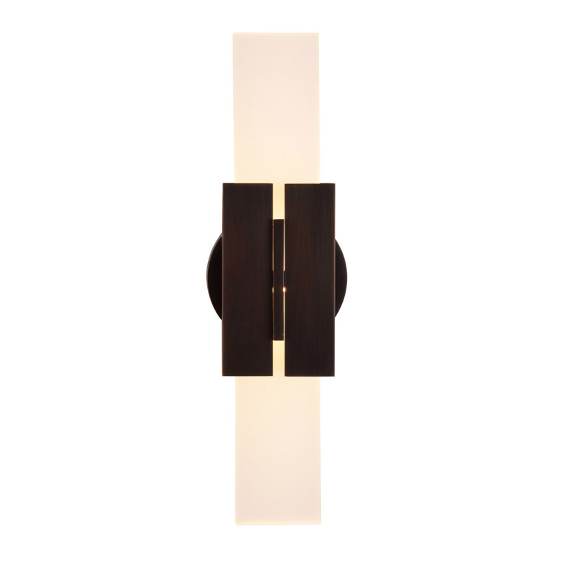 Monroe 2 - Light LED Sconce, English Bronze