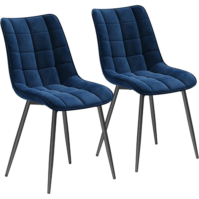 Chattooga Upholstered Dining Chair, Blue, 2