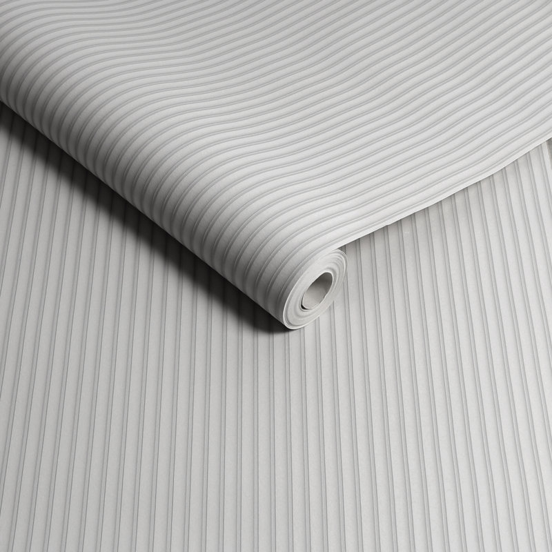 Superfresco Tactile Pinstripe Pure Wallpaper, Grey