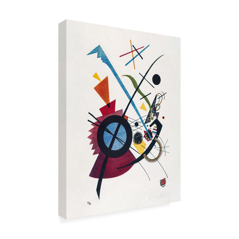 Art sur toile Violet Collection Wassily Kandinsky, H 18 po x l 24 po