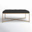 Endall Square Leather Ottoman-772542839