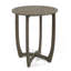 Table en bois circulaire 27,5 po Hermosa