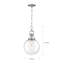 Luminaire suspendu à 1 lumière Crownfield-2047002240